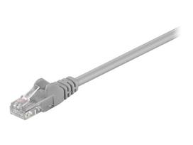 cat5 kabelis - Goobay 95635 CAT 5e patch cable, U/UTP, pilkas, 25 m - 2 nuotrauka