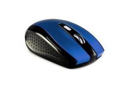 melyna pele - Media-Tech Raton Pro Wireless Optical Mouse Black/Blue - 3 nuotrauka