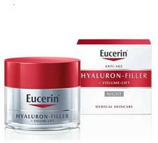 eucerin naktinis kremas hyaluron filler - Eucerin Hyaluron Filler Volume Lift Naktinis Veido Kremas, 50 ml - 2 nuotrauka