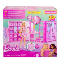 barbes spinta - Mattel Barbie Dream Closet HXD59, su drabužiais - 1 nuotrauka
