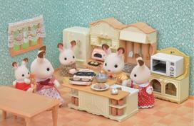 sylvanian families namas - SYLVANIAN FAMILIES Virtuvėlė - 4 nuotrauka