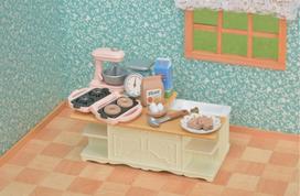 sylvanian families namas - SYLVANIAN FAMILIES Virtuvėlė - 5 nuotrauka