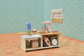 sylvanian families namas - SYLVANIAN FAMILIES Virtuvėlė - 8 nuotrauka
