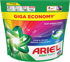 ariel all in 1 pods kapsules - Ariel All-in-1 PODS Color skalbimo kapsulės, 70 vnt. - 1 nuotrauka