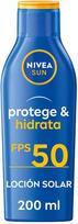 Nivea Sun Protects And Moisturizes SPF50+ losjonas 200 ml