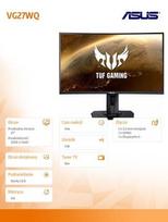 asus zaidimu - Asus TUF Gaming VG27WQ - 5 nuotrauka