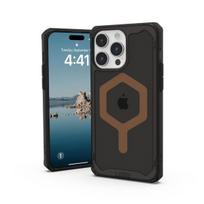 iphone 15 pro white - Urban Armor Gear "Plyo MagSafe Case iPhone 15 Pro Max" Juodas/Rudas (Black/Brown) - 3 nuotrauka
