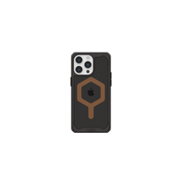 iphone 15 pro white - Urban Armor Gear "Plyo MagSafe Case iPhone 15 Pro Max" Juodas/Rudas (Black/Brown) - 4 nuotrauka