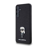 galaxy a55 5g - Samsung "Karl Lagerfeld Fixed Glitter Ikonik Logo Metal Pin Case Galaxy A55 5G" Juodas (Black) - 3 nuotrauka