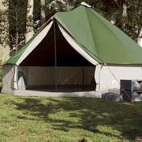 vidaXL šeimos tipi palapinė, žalia (Green), aštuonvietė