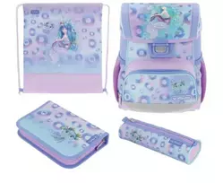 herlitz kuprine - Herlitz Loop Plus Mystic Mermaid, rožinė/violetinė (Pink/Purple) - 3 nuotrauka