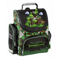 game pass 1 - Mokyklinė kuprinė MINECRAFT PP25PX-525, žalia (Green) - 1 nuotrauka