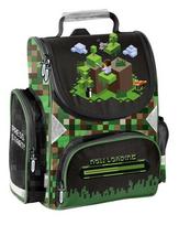 game pass 1 - Mokyklinė kuprinė MINECRAFT PP25PX-525, žalia (Green) - 2 nuotrauka