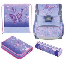herlitz kuprine - Herlitz Loop Plus Butterfly Paradise, violetinė (Purple) - 2 nuotrauka