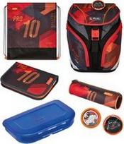 Herlitz SoftLight Plus Sports, juoda/raudona (Black/Red)