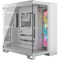 corsair 6500x mid tower - Corsair iCUE LINK 6500X RGB Midi Tower Baltas (White) - 2 nuotrauka