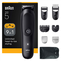 Braun Series 5 AIO5540 9-in-1 Juodas (Black)