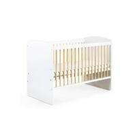 Klups Karolina II, 60x120 cm, balta/pušies (White/Pine)