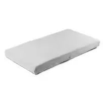 paklode jersey - Sensillo Jersey paklodė su guma, 120x60 cm, pilka (Grey) - 2 nuotrauka