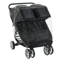 baby jogger lietaus apsauga - Baby Jogger Mini Double 2 / GT 2 apsauga nuo lietaus / Raincover - 3 nuotrauka