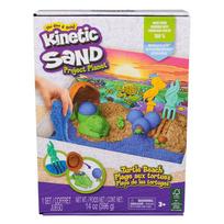 kinetinis smelis - Kinetinis smėlis Spin Master Kinetic Sand Project Planet - Vėžlių paplūdimio rinkinys (6069781) - 2 nuotrauka
