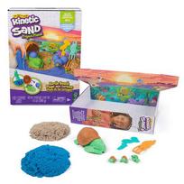 kinetinis smelis - Kinetinis smėlis Spin Master Kinetic Sand Project Planet - Vėžlių paplūdimio rinkinys (6069781) - 3 nuotrauka
