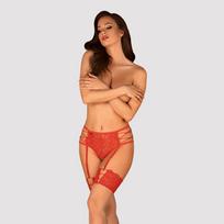prisegamos kojines moterims - Obsessive obs Garter Belt S/M Seksuali liemenėlė - 1 nuotrauka