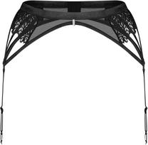 dirzas kojiniu - Obsessive obs Suspender belt XL/2XL Seksuali liemenėlė - 3 nuotrauka