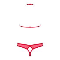 permatoma liemenele - Obsessive obs Set L/XL Seksuali liemenėlė - 3 nuotrauka