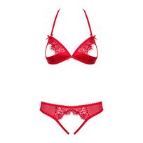 permatoma liemenele - Obsessive obs Set L/XL Seksuali liemenėlė - 4 nuotrauka