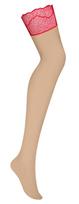 prisegamos kojines moterims - Obsessive obs Stockings S/M Prisegamos kojinės - 2 nuotrauka