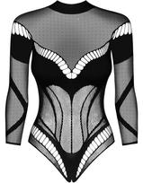 elegant xxl - Obsessive obs Body XL/2XL glaustinukė - 5 nuotrauka