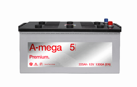 akumuliatorius 12v 300a - A-MEGA Premium 225Ah 1300A 12V - 1 nuotrauka