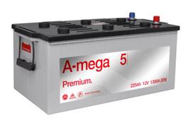 akumuliatorius 12v 300a - A-MEGA Premium 225Ah 1300A 12V - 4 nuotrauka