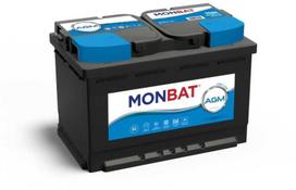 80ah agm - Monbat AGM 12V 80Ah 840A - 1 nuotrauka