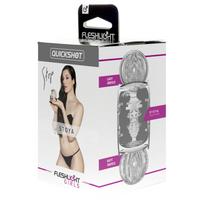 fleshlight quickshot - Masturbatorius Fleshlight Quickshot Stoya Skaidrus (Transparent) - 3 nuotrauka