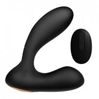 analiniai vibratoriai - Svakom Vick - nuotoliniu būdu valdomas prostatos masažuoklis Juodas (Black) - 5 nuotrauka