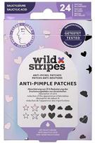 Wild Stripes Hidrokoloidiniai pleistrai nuo spuogų su salicilo rūgštimi Holo Clear (Anti-Pimple Patches) 24 vnt.