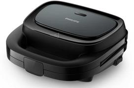 sumustiniu vafliu keptuve - Philips HD2332/90 Vaflių keptuvė 3000 serija, 750 W, Juoda (Black) - 3 nuotrauka