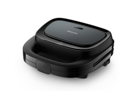 sumustiniu vafliu keptuve - Philips HD2332/90 Vaflių keptuvė 3000 serija, 750 W, Juoda (Black) - 4 nuotrauka