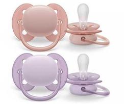 avent ultra soft - Philips Avent Ultra Soft, SCF091/31, 0-6 mėn., Rožinė/Violetinė, 2 vnt. - 1 nuotrauka