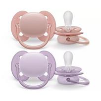 avent ultra soft - Philips Avent Ultra Soft, SCF091/31, 0-6 mėn., Rožinė/Violetinė, 2 vnt. - 3 nuotrauka