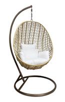 lauko kedes ruda - Pakabinamas lauko krėslas su stovu 200004LB, šviesiai rudas (Light Brown) - 1 nuotrauka