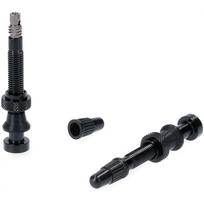 ventiliu rinkinys - Cube NewMen Tubeless 44mm bekamerinių ventilių rinkinys, juodas (Black) - 2 nuotrauka