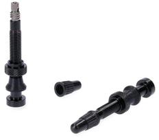 ventiliu rinkinys - Cube NewMen Tubeless 44mm bekamerinių ventilių rinkinys, juodas (Black) - 3 nuotrauka