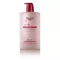 eucerin duso aliejus - EUCERIN pH5 dušo gelis ir aliejus, 1000 ml - 2 nuotrauka