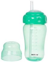 Britton Non-Spill Straw Cup 270ml Green B1518