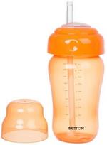 Britton Non-Spill Straw Cup 270ml Orange B1519