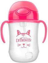 Dr Brown's First Straw Cup 270ml Pink