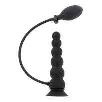 Hidden Desire - Pripučiamas siurbimo analinis kaištis Expert Juodas (Black)